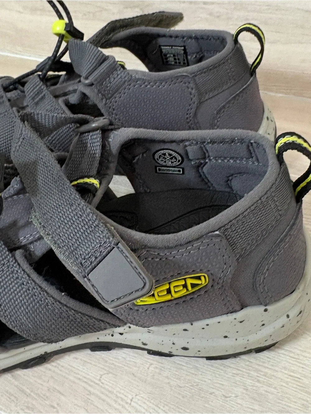 Keen Gray Waterproof Hiking Sandals Youth